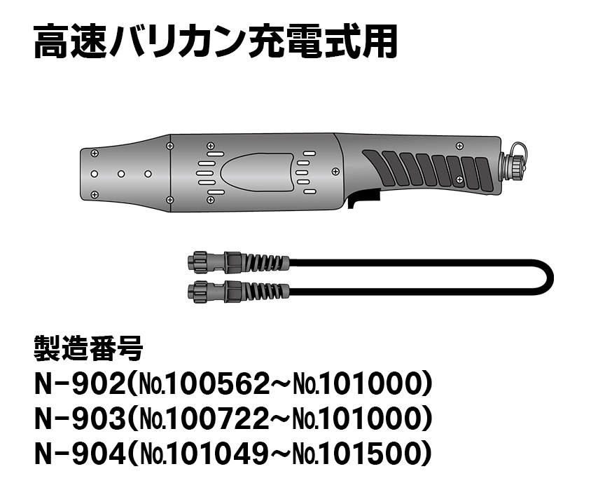 【新型】高速バリカン充電式　モーターユニット